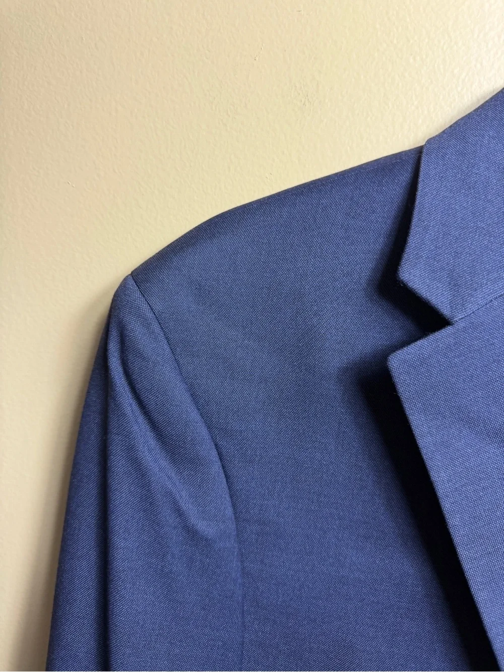 NWT Van Heusen Cool Flex Slim Fit Suit Jacket Navy 44L Blue